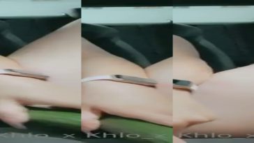 Khlo x Nude Cucumber Masturbation Porn Video
