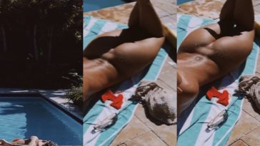 Rachel Cook Nude Pool Tease PPV Video Leaked
